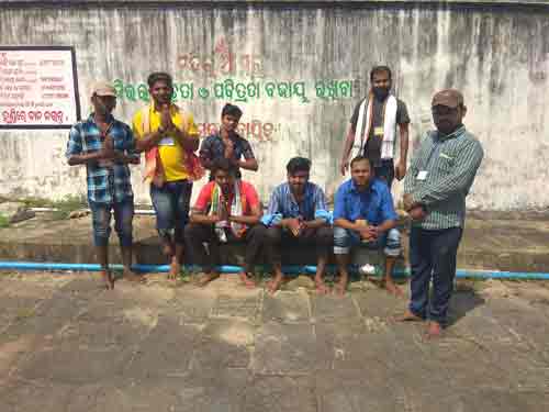 Cleaness program in Sri Baladevjiew